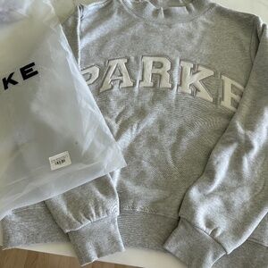 PARKE Sweatshirt S/M Grey